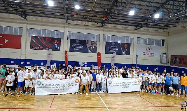 Ege Dostluk Basketbol Turnuvası sona erdi