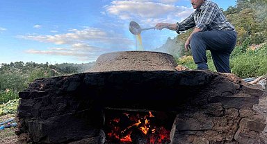 Ekinözü'nde bağ bozumu sonrası pekmez telaşı