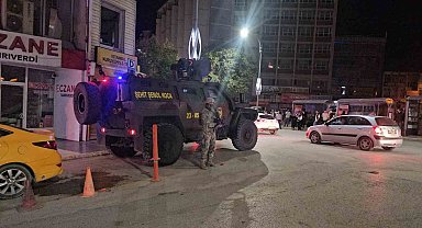 Elazığ'da geniş çaplı asayiş uygulamasında yüzlerce araç ve şahıs denetlendi