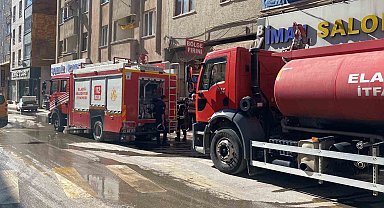 Elazığ'da odunluk yangını: 1 kişi dumandan etkilendi