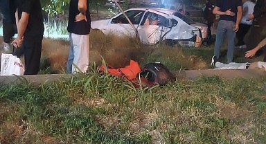 Elazığ'da otomobil Millet Bahçesi'ne girdi: 5 yaralı