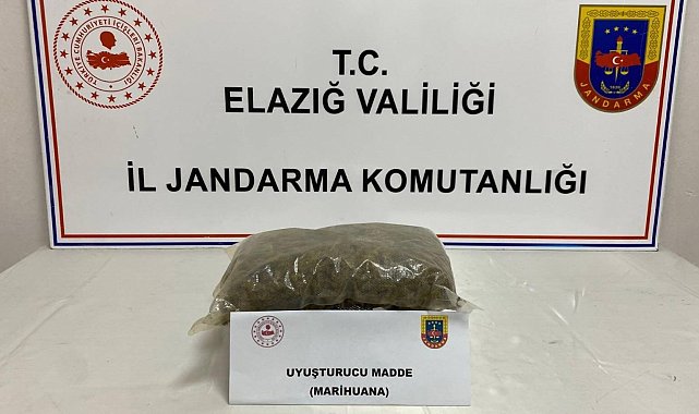 Elazığ'da uyuşturucuyla mücadele