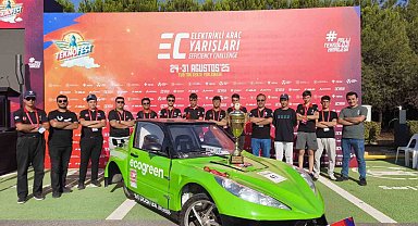 Elektrikli araç 'Ecogreen' tasarımda Türkiye 1.'si oldu