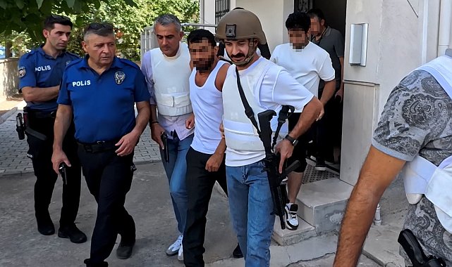 Eli tüfekli şahıs film sahnelerini aratmayan operasyonla böyle yakalandı