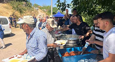 Emet'te asırlık geleneksel "Hayır Yemeği" düzenlendi