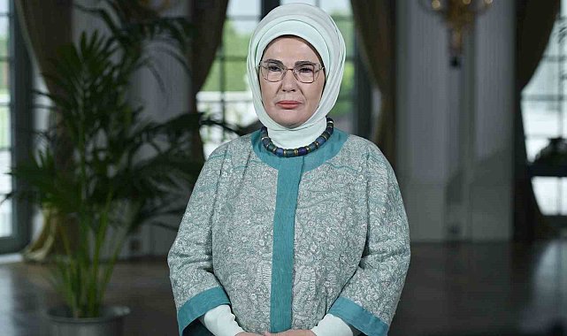 Emine Erdoğan, 5. Lider Eşleri Zirvesi'ne video mesaj gönderdi