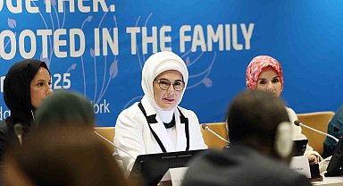 Emine Erdoğan, BM'de "Birlikte Daha İyiye: Aileden Başlayan Küresel Dayanışma" etkinliğinde konuştu