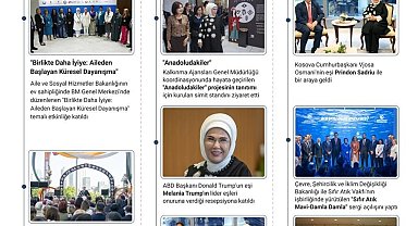 Emine Erdoğan, New York'ta "Anadolu kültürü", "Sıfır Atık Mavi", "aile" ve "sağlık" konularında yoğun temaslarda bulundu