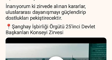 Emine Erdoğan'dan Çin'de katıldıkları programlara ilişkin video paylaşımı: