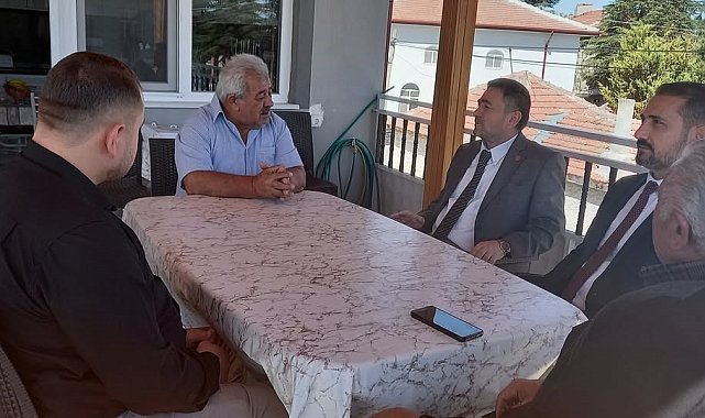 Emirdağ Müftüsü Eker'den Kıbrıs Gazisi Ali Yüksel'e ziyaret