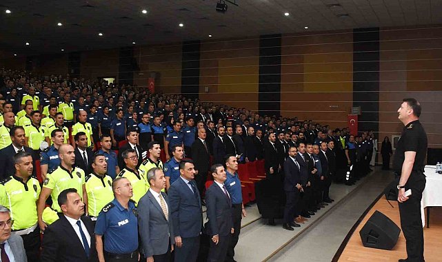Emniyet Müdürü Baybaba, genel değerlendirme ve bilgilendirme toplantısı yaptı