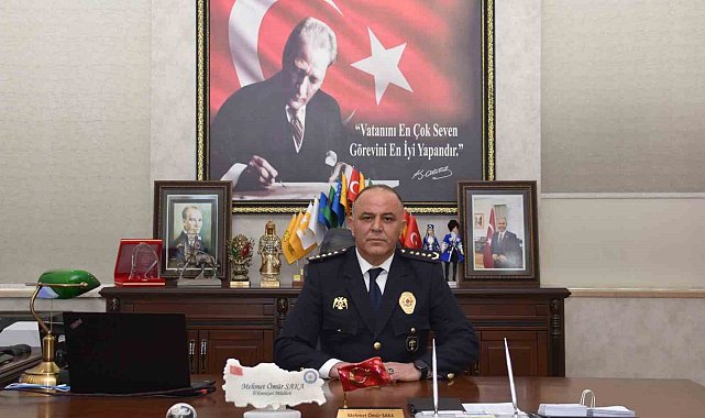 Emniyet Müdürü Mehmet Ömür Saka, Kars'a veda etti