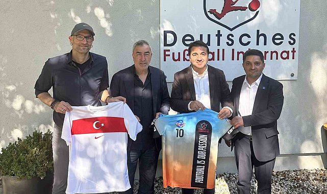 Emrah Bayraktar ve Samet Aybaba Almanya'da temaslarda bulundu