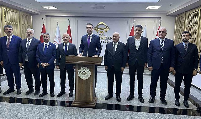 Enerji ve Tabii Kaynaklar Bakanı Bayraktar Adıyaman'da