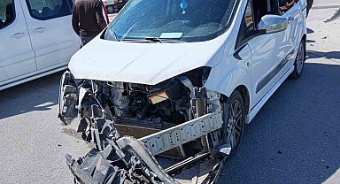 Erciş'te trafik kazası, 1 yaralı