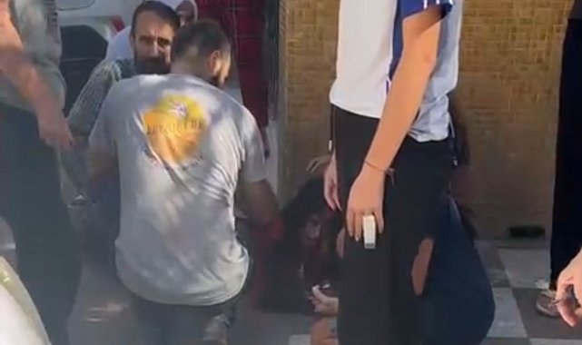 Erdek'te elektrikli scooter kazası ucuz atlatıldı