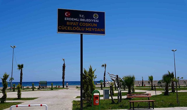 Erdemli'ye yeni 15 park alanı kazandırıldı
