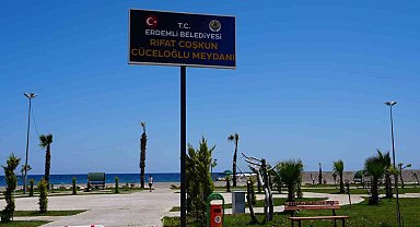 Erdemli'ye yeni 15 park alanı kazandırıldı