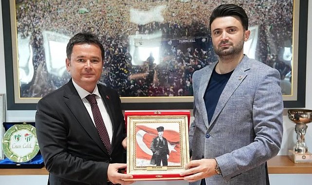 Erkan Aydın'dan Bursaspor'a moral ziyareti