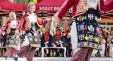 Ertuğrul Gazi'yi Anma ve Yörük Şenliklerine yurdun dört bir yanından gelen Yörükler törenle karşılandı