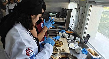 ERÜ Gastronomi Bölümü'nde dersler yemek yarışması ile başladı