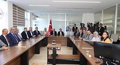 ERÜ'de yenilenen bölümlere açılış