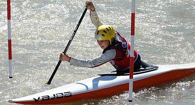 Erzincan'da, Akarsu Kano Slalom Türkiye Kupası yarışları