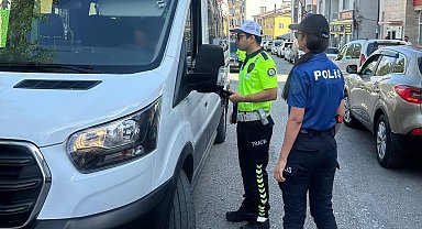 Erzincan'ın tüm ilçelerinde okul servis araçları denetlendi