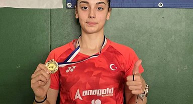 Erzincanlı milli sporcu badmintonda şampiyon oldu