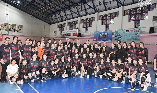 Erzurum GSİM sporda zirveyi çok sevdi