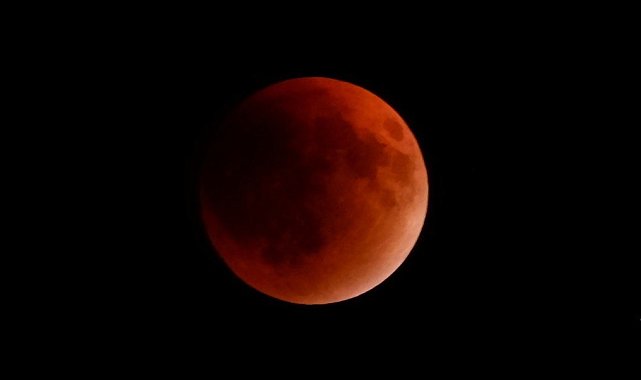 Erzurum'da ay tutulması heyecanı