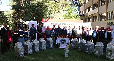 Erzurum'da organik arıcılığa destek