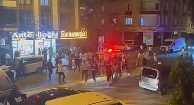 Esenyurt'ta düğün çıkışı ortalık karıştı