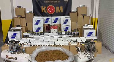 Eskişehir'de 315 kilogram kaçak tütün ele geçirildi