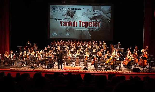 Eskişehir'de senfonik orkestrası özel konseri büyük beğeni topladı