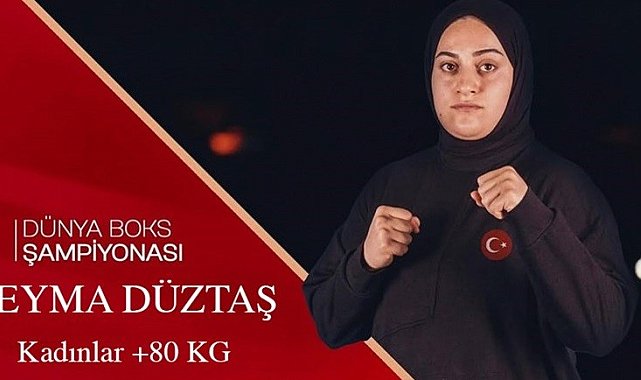 ETÜ'lü milli sporcu Şeyma Düztaş boksta dünya üçüncüsü oldu