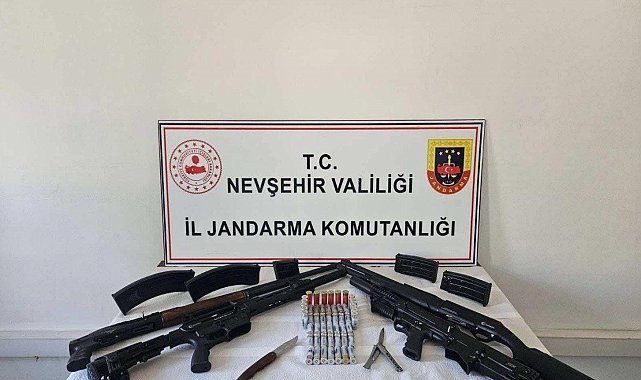 Evden cephane çıktı