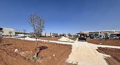 Eyyübiye Belediyesi'nden yeni yeşil alan çalışması