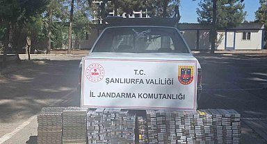 Eyyübiye'de 2 bin 145 paket kaçak sigara ele geçirdi