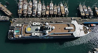 Fethiye'ye "SH Diana" Kruvaziyeriyle 106 Turist Geldi