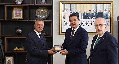 Filistin Büyükelçisi Faed Mustafa'dan Saadet Partisi'ne ziyaret: "Birlikte Mescid-i Aksa'da namaz kılacağız"