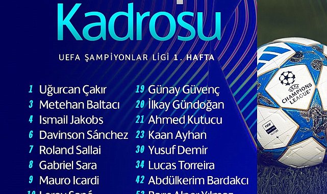Galatasaray, Almanya'ya gitti