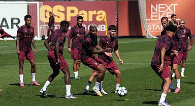 Galatasaray, Eintracht Frankfurt maçı hazırlıklarını tamamladı