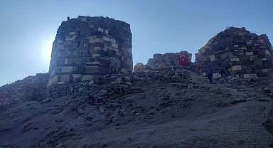 Galatlar'dan kalan Adaören Kalesi'nin sırları gün yüzüne çıkıyor