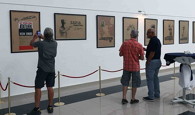 Gazi Mustafa Kemal Atatürk Sergisi sanatseverlerle buluştu