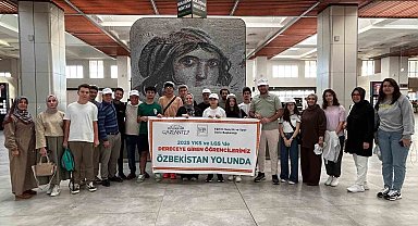 Gaziantep'in YKS ve LGS'de dereceye giren öğrencileri Özbekistan yolcusu