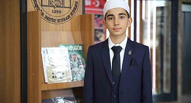 Gaziantepli hafız Dünya Hafızlık Yarışması'nda Türkiye'yi temsil edecek