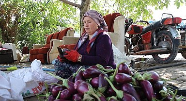 Gaziantepli kadınların kurutmalık mesaisi devam ediyor
