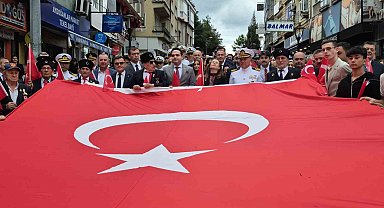 Gaziler Günü kutlaması sağanak nedeniyle gecikmeli yapıldı