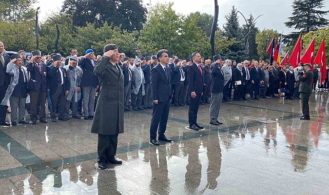Gaziler Günü yağmur altında coşkuyla kutlandı